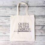 Queen In The North Tote Bag