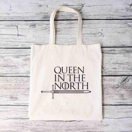 Queen In The North Tote Bag