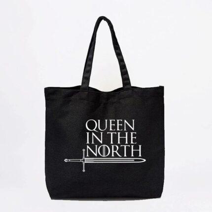 Queen In The North Tote Bag