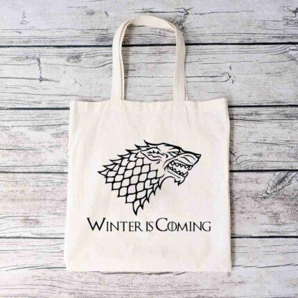 Winter Is Coming Tote Bag