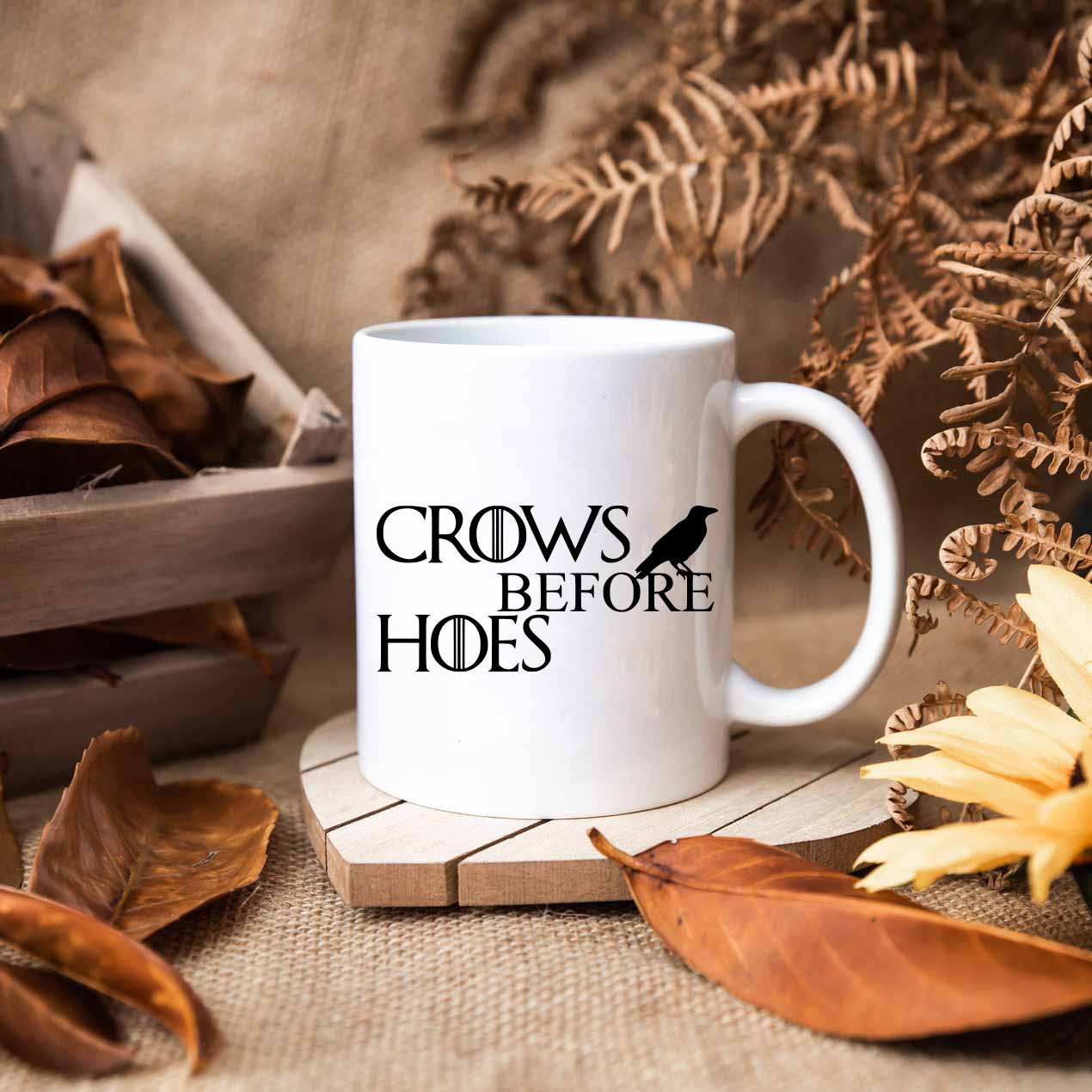 Crows Before Hoes Mug Crows Before Hoes Mug
