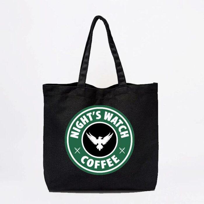 Night's Watch Coffee Tote Bag