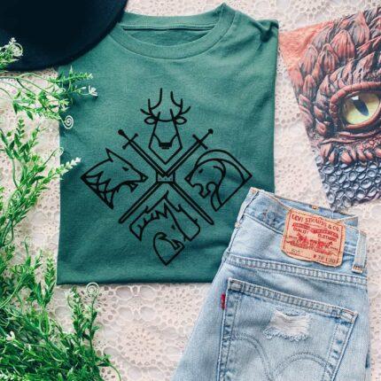 House of Dragons Animals T-Shirt