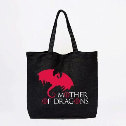 Mother of Dragons Red Tote Bag