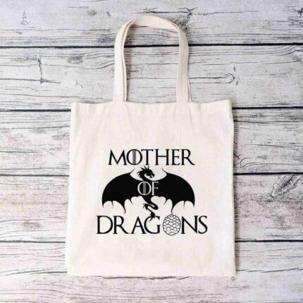 Mother of Dragons Tote Bag