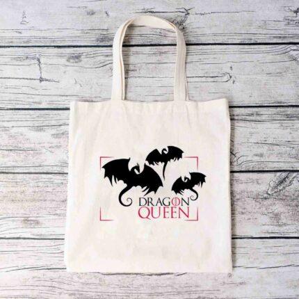 Dragon Queen Tote Bag