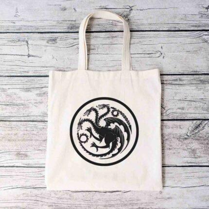 Targaryen Sigil Tote Bag