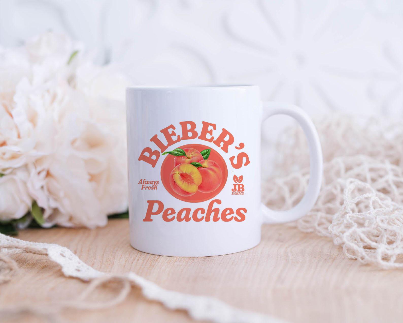 Bieber's Peaches Mug Bieber's Peaches Mug