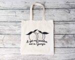 Peaches Out In Georgia Tote Bag