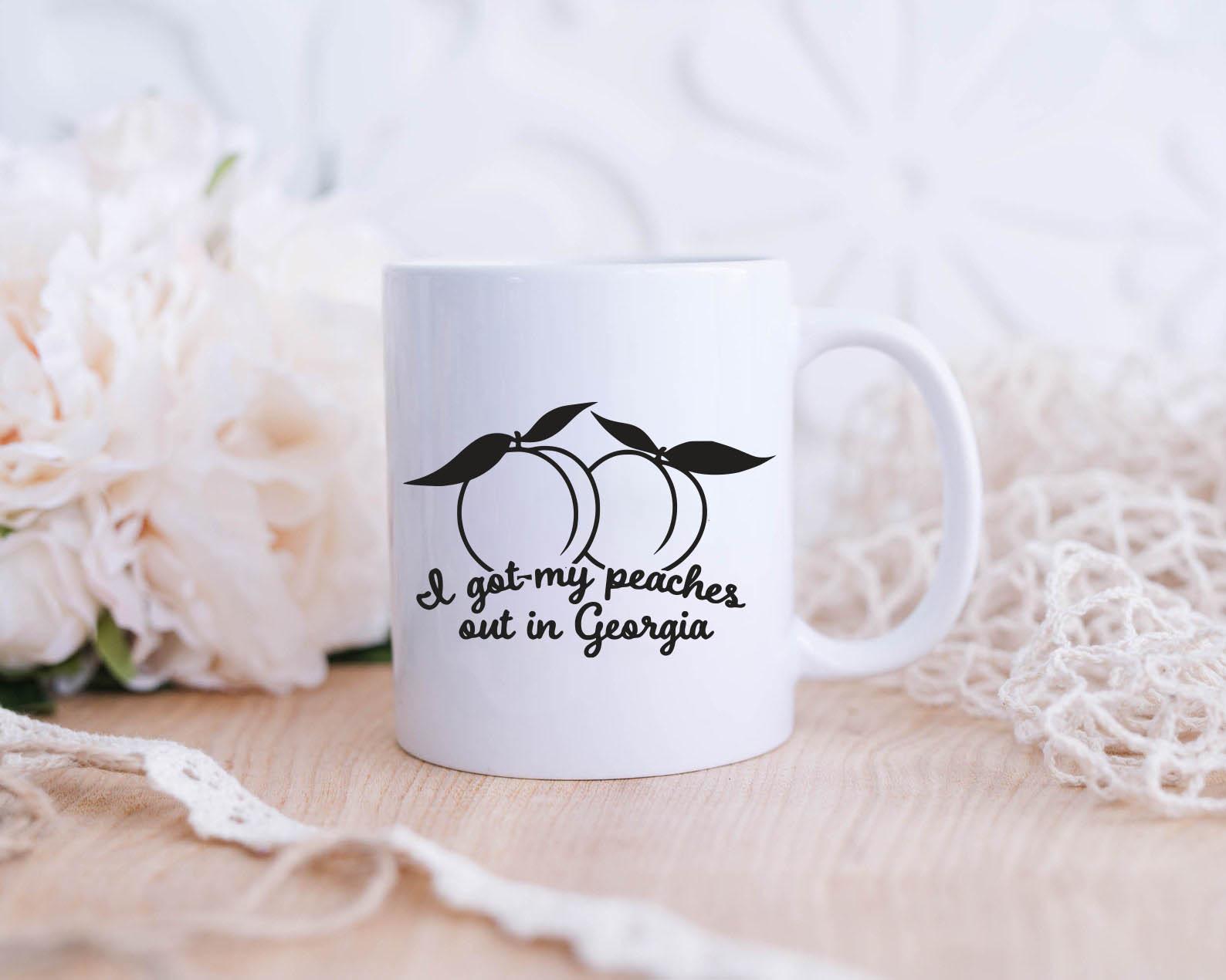 Peaches Out in Georgia Mug Peaches Out in Georgia Mug