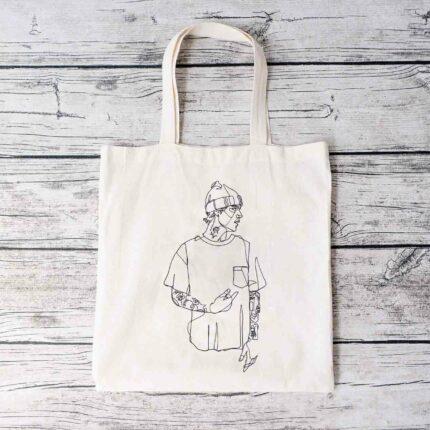 Justin Bieber Tote Bag
