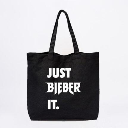 Just Bieber It Tote Bag