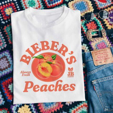 Bieber's Peaches T-Shirt