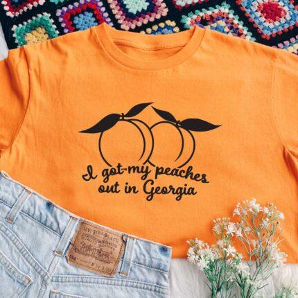 Peaches Out in Georgia T-Shirt