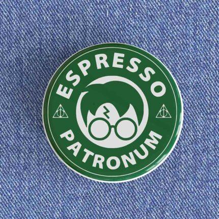 Espresso Patronum Starbucks Badge/Magnet