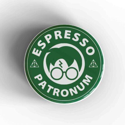 Espresso Patronum Starbucks Badge/Magnet