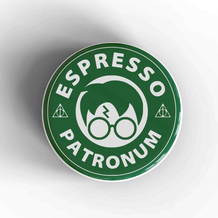 Espresso Patronum Starbucks Badge/Magnet