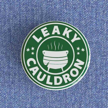Leaky Cauldron Starbucks Badge/Magnet