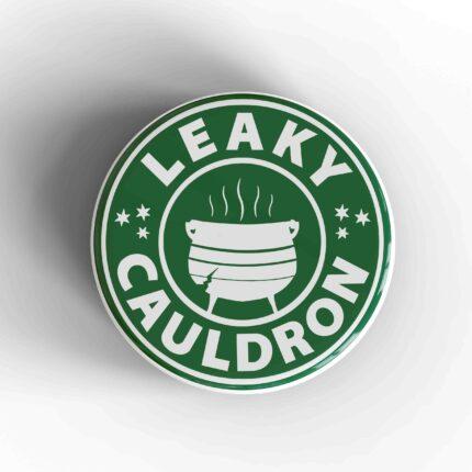 Leaky Cauldron Starbucks Badge/Magnet