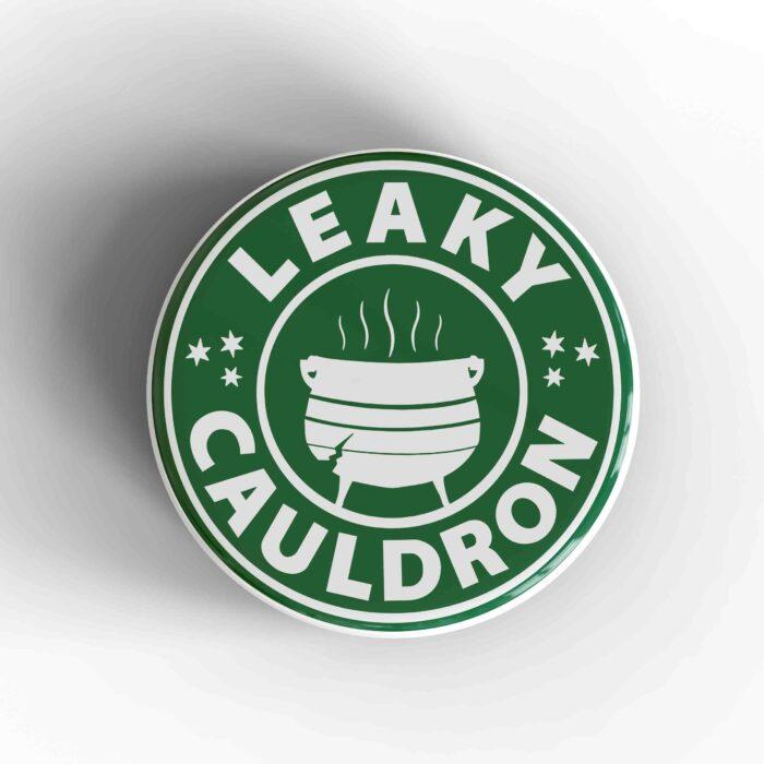 Leaky Cauldron Starbucks Badge/Magnet