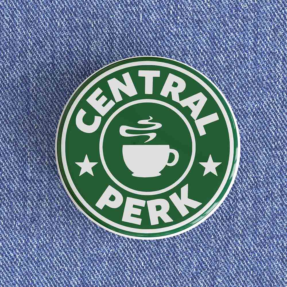 Central Perk Starbucks Badge/Magnet Central Perk Starbucks Badge/Magnet