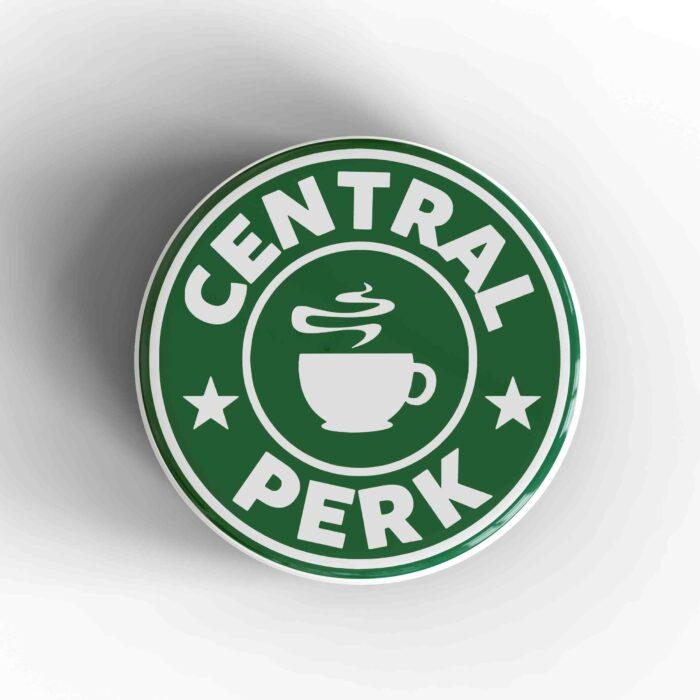 Central Perk Starbucks Badge/Magnet