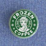 Frozen Coffee Starbucks Badge/Magnet