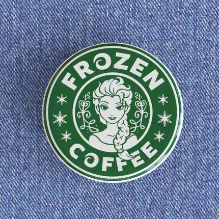 Frozen Coffee Starbucks Badge/Magnet