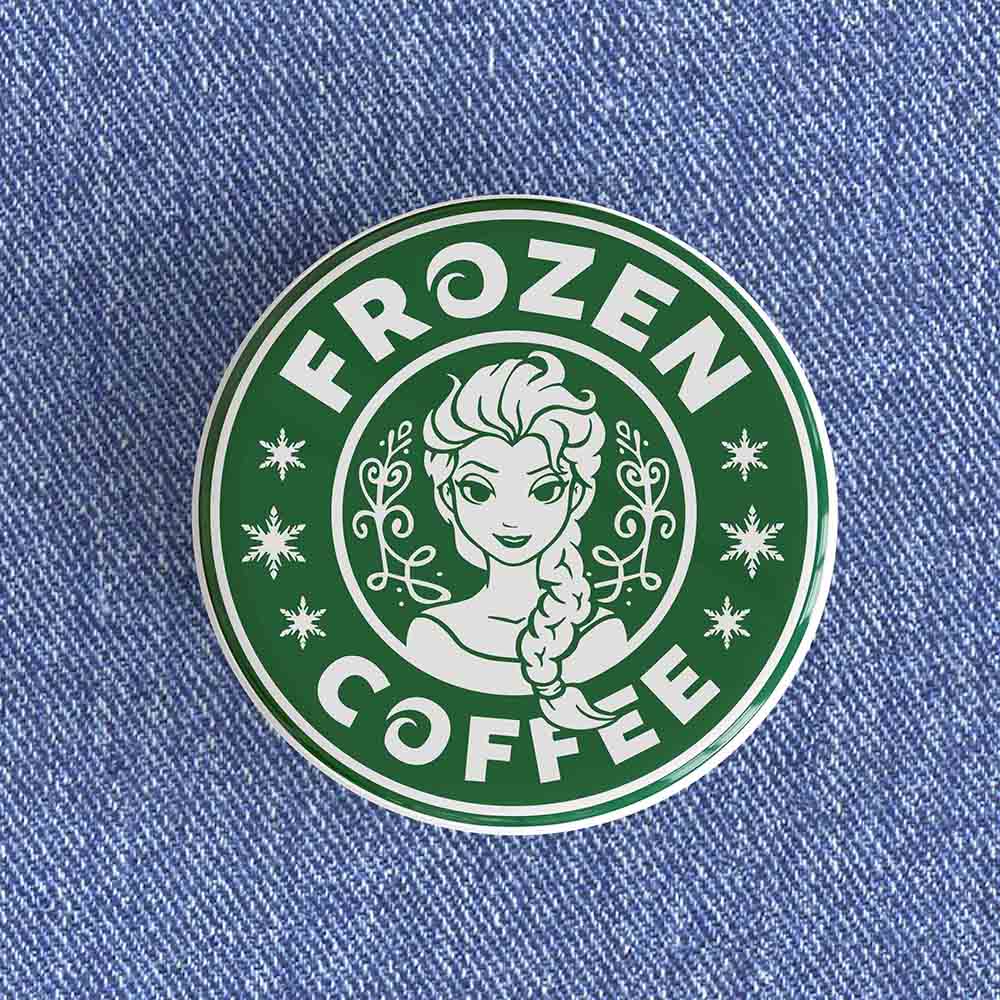 Frozen Coffee Starbucks Badge/Magnet Frozen Coffee Starbucks Badge/Magnet
