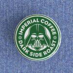 Dark Side Roast Starbucks Badge/Magnet