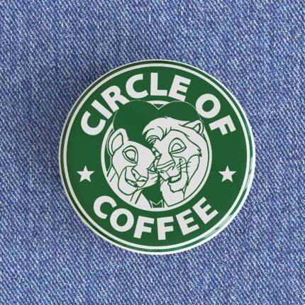Circle of Coffee Starbucks Badge/Magnet
