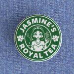 Jasmine's Royal Tea Starbucks Badge/Magnet