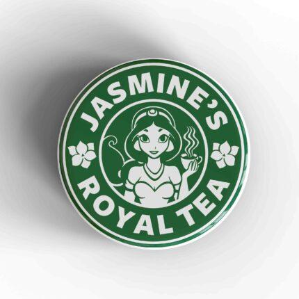 Jasmine's Royal Tea Starbucks Badge/Magnet