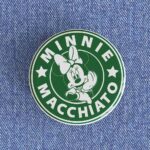 Minnie Macchiato Starbucks Badge/Magnet