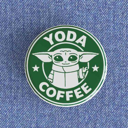 Yoda Coffee Badge/Magnet