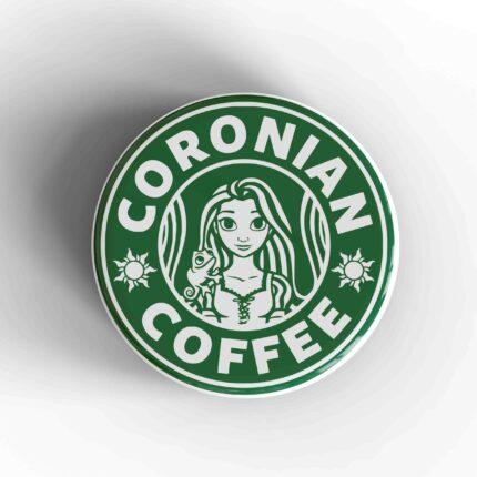 Coronian Coffee Badge/Magnet