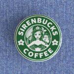 Siren Bucks Coffee Badge/Magnet