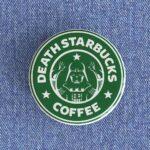 Death Starbucks Coffee Badge/Magnet