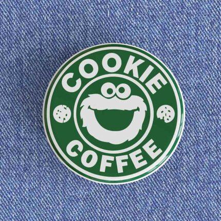 Cookie Coffee Badge/Magnet