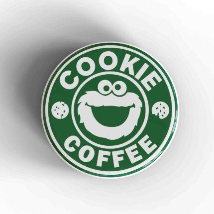 Cookie Coffee Badge/Magnet