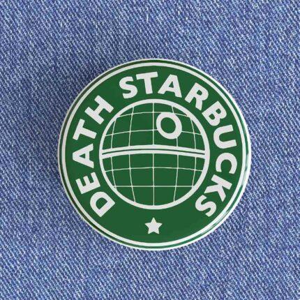 Death Starbucks Badge/Magnet