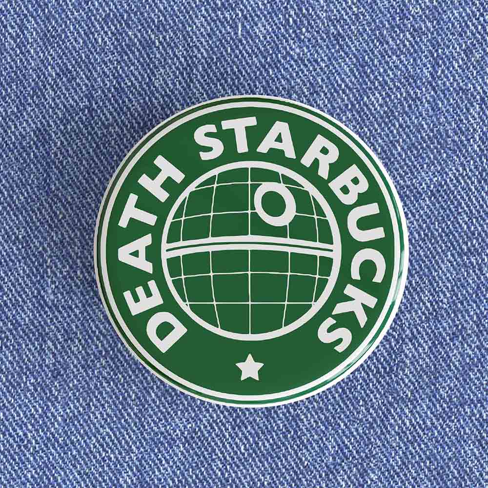Death Starbucks Badge/Magnet Death Starbucks Badge/Magnet