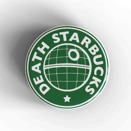 Death Starbucks Badge/Magnet