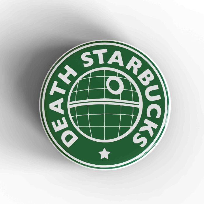 Death Starbucks Badge/Magnet