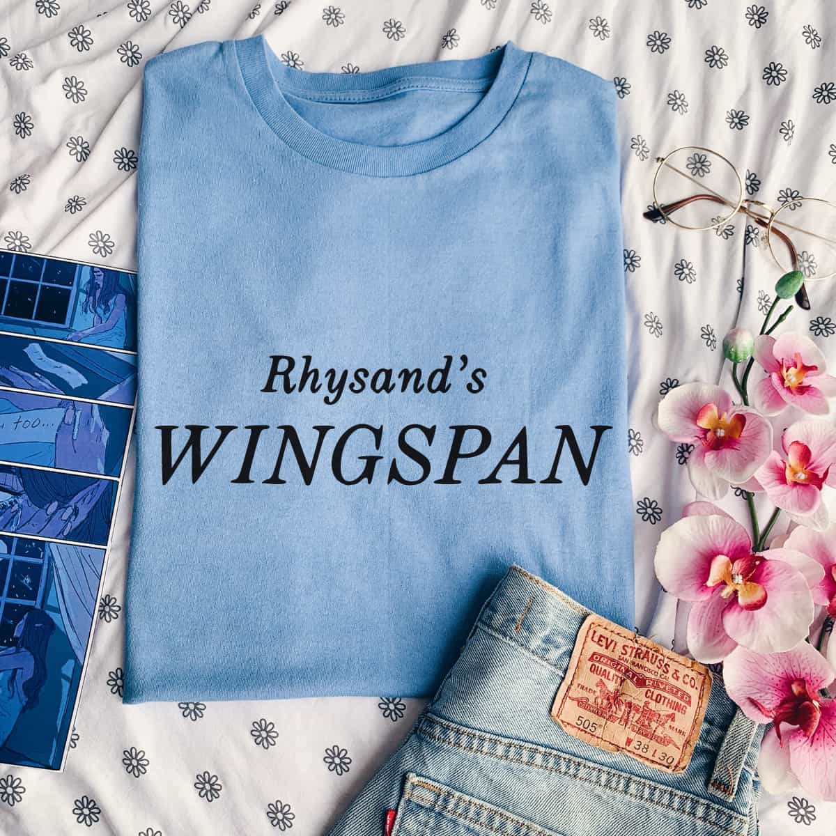 Rhysand's Wingspan T-Shirt Rhysand's Wingspan T-Shirt
