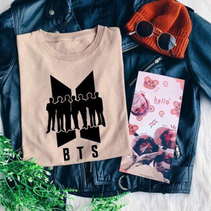 BTS Logo Silhouette T-Shirt