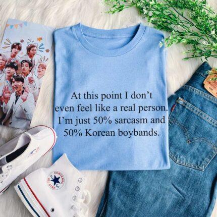 50% Korean Boy Bands T-Shirt