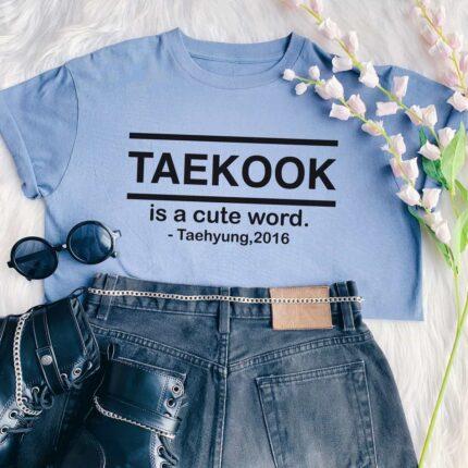 Taekook Is A Cute Word T-Shirt