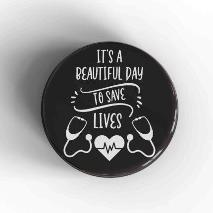 Derek Shepherd Quote Badge/Magnet