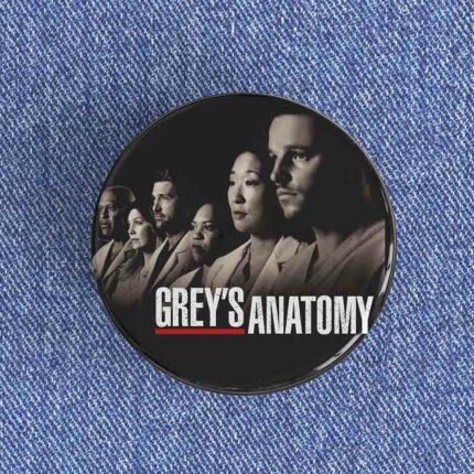 Grey's Anatomy Cast Badge/Magnet